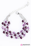 Paparazzi "Colorful Adventures - Purple" bracelet Paparazzi Jewelry