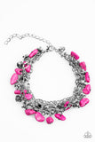 Paparazzi "Colorful Cliffs - Pink" bracelet Paparazzi Jewelry