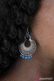 Paparazzi "Colorfully Cabo - Blue" earring Paparazzi Jewelry