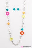 Paparazzi "Colorfully Caribbean" Multi Necklace & Earring Set Paparazzi Jewelry