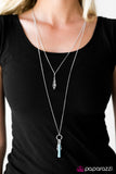 Paparazzi "Colorfully Courageous - Blue" necklace Paparazzi Jewelry