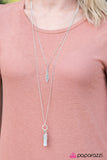 Paparazzi "Colorfully Courageous - White" necklace Paparazzi Jewelry