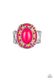 Paparazzi "Colorfully Rustic" Pink Ring Paparazzi Jewelry