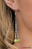 Paparazzi "Come Sail Away" Green Necklace & Earring Set Paparazzi Jewelry