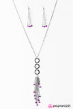Paparazzi "Come Sail Away - Purple" necklace Paparazzi Jewelry
