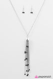 Paparazzi "Comet Chase - Black" necklace Paparazzi Jewelry
