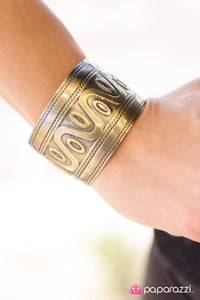 Paparazzi "Come What MAYAN" Brass Bracelet Paparazzi Jewelry