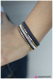 Paparazzi "Comin In Hot - Blue" bracelet Paparazzi Jewelry