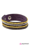 Paparazzi "Comin In Hot - Purple" bracelet Paparazzi Jewelry