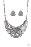 Paparazzi "Command and Conquer - Black" necklace Paparazzi Jewelry