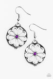 Paparazzi "Common Daisy" Purple Earrings Paparazzi Jewelry