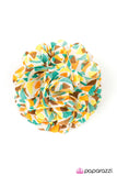 Paparazzi "Confetti Confection" Yellow Hair Clip Paparazzi Jewelry