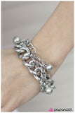 Paparazzi "Contraband" Silver Bracelet Paparazzi Jewelry