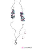 Paparazzi "Cool It" Multi Lanyard Necklace & Earring Set Paparazzi Jewelry