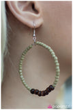 Paparazzi "Cool Runnings" Green Earrings Paparazzi Jewelry