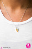Paparazzi "Cool Under Pressure" Orange Necklace & Earring Set Paparazzi Jewelry