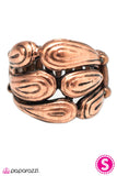 Paparazzi "Cop Out" Copper Ring Paparazzi Jewelry