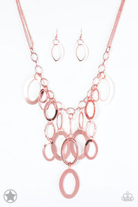 Paparazzi "A Copper Spell" Copper Necklace & Earring Set Paparazzi Jewelry