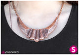 Paparazzi "Copper Contender" Necklace & Earring Set Paparazzi Jewelry