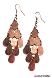 Paparazzi "Coppertone" earring Paparazzi Jewelry