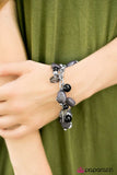 Paparazzi "Coral Sea" Black Bracelet Paparazzi Jewelry