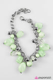 Paparazzi "Coral Sea" Green Bracelet Paparazzi Jewelry