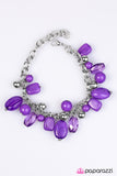 Paparazzi "Coral Sea - Purple" bracelet Paparazzi Jewelry