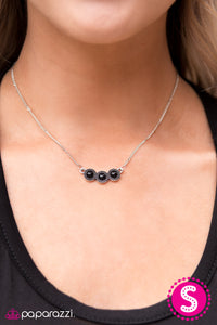 Paparazzi "Country Classic" Black Necklace & Earring Set Paparazzi Jewelry