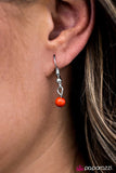 Paparazzi "Country Classic" Orange Necklace & Earring Set Paparazzi Jewelry