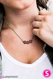 Paparazzi "Country Classic" Orange Necklace & Earring Set Paparazzi Jewelry