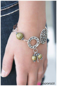 Paparazzi "Country Girl" Green Bracelet Paparazzi Jewelry