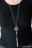 Paparazzi "Courage Is My Compass - White" necklace Paparazzi Jewelry