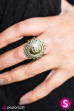 Paparazzi "Courageous Heart" Brass Ring Paparazzi Jewelry
