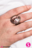 Paparazzi "Courageous Heart" Copper Ring Paparazzi Jewelry