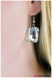 Paparazzi "Cover Girl - White" earring Paparazzi Jewelry