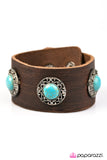 Paparazzi "Cowgirl Courage" bracelet Paparazzi Jewelry