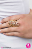 Paparazzi "Crash and Burn" ring Paparazzi Jewelry