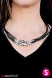 Paparazzi "Crash The Party - Black" necklace Paparazzi Jewelry