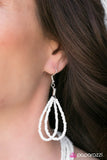 Paparazzi "Crash The Party - White" necklace Paparazzi Jewelry