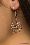 Paparazzi "Crazy For Daisies - Copper" necklace Paparazzi Jewelry