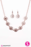 Paparazzi "Crazy For Daisies - Copper" necklace Paparazzi Jewelry