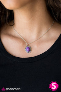 Paparazzi "Create Your Own Sunshine - Purple" necklace Paparazzi Jewelry