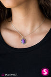 Paparazzi "Create Your Own Sunshine - Purple" necklace Paparazzi Jewelry