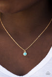 Paparazzi "Creek Cadence - Blue" necklace Paparazzi Jewelry