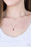 Paparazzi "Creek Cadence - Red" necklace Paparazzi Jewelry