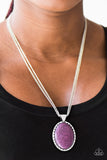 Paparazzi "Creek Chic - Purple" necklace Paparazzi Jewelry