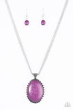 Paparazzi "Creek Chic - Purple" necklace Paparazzi Jewelry