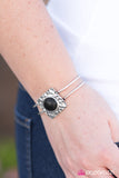 Paparazzi "Creekside Crossing - Black" bracelet Paparazzi Jewelry