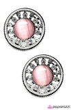 Paparazzi "Crystal Castles - Pink" earring Paparazzi Jewelry