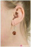 Paparazzi "Crystal Clear - Brown" necklace Paparazzi Jewelry